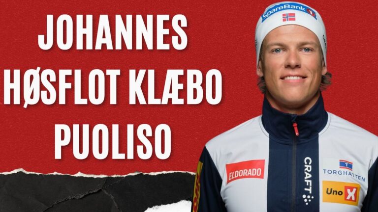 Johannes Høsflot Klæbo puoliso Pernille Døsvik kihlaus ja arki Trondheimissa