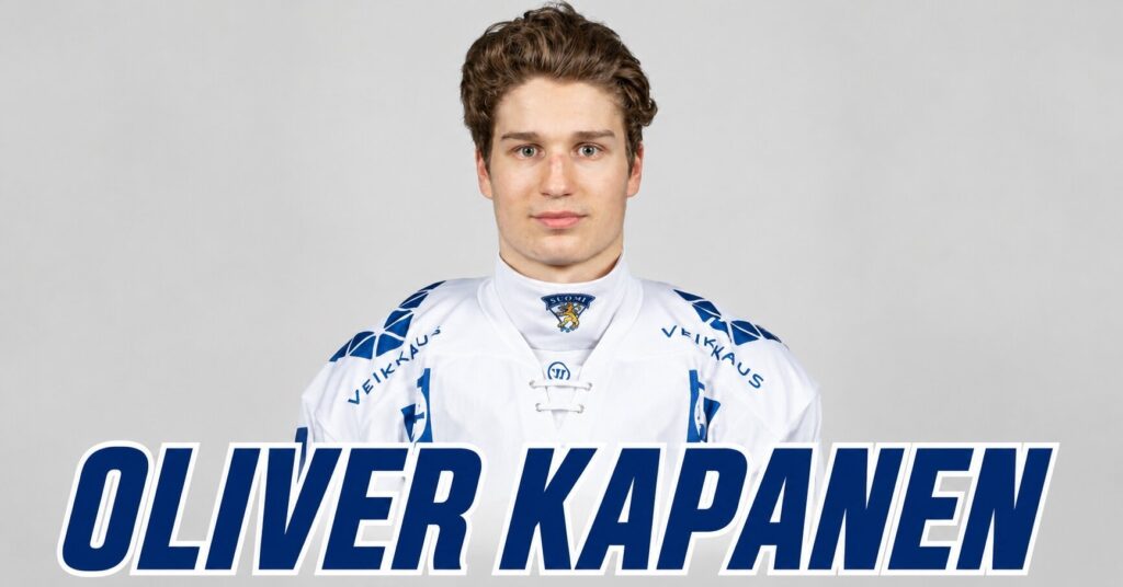 Oliver Kapanen Montreal Canadiensin paidassa