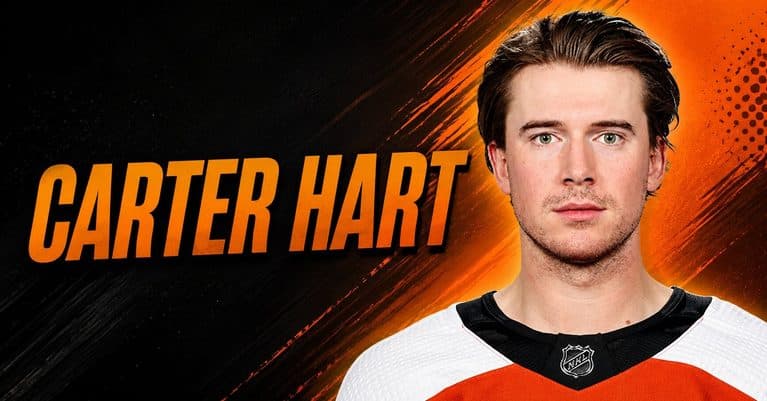Carter Hart rakentaa uraansa uudelleen vaikean jakson jälkeen