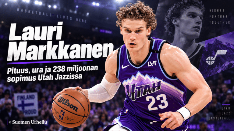 Lauri Markkasen palkka: 238 miljoonan sopimus tarkoittaa noin 47 miljoonaa dollaria kaudessa