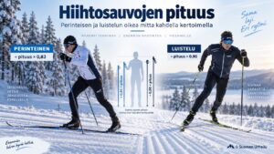 Hiihtosauvojen pituus