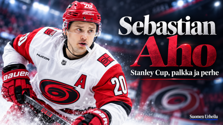 Sebastian Aho – Stanley Cup, palkka ja perhe