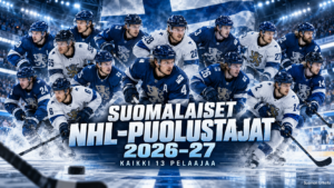 Suomalaiset NHL-puolustajat