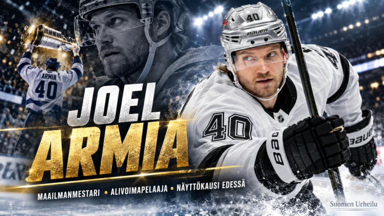 Joel Armia — maailmanmestari, alivoimapelaaja ja näyttökausi edessä