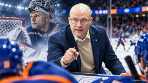 Maalivahtivalmentaja ja entinen NHL-maalivahti Fredrik Norrena
