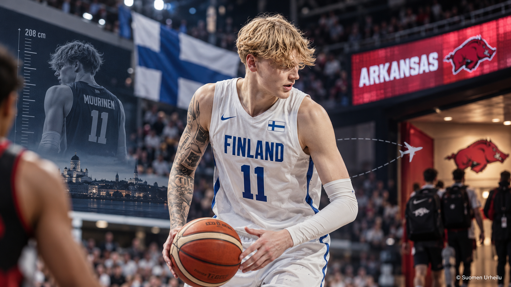 Miikka Muurinen – ura, pituus ja tie Arkansasiin