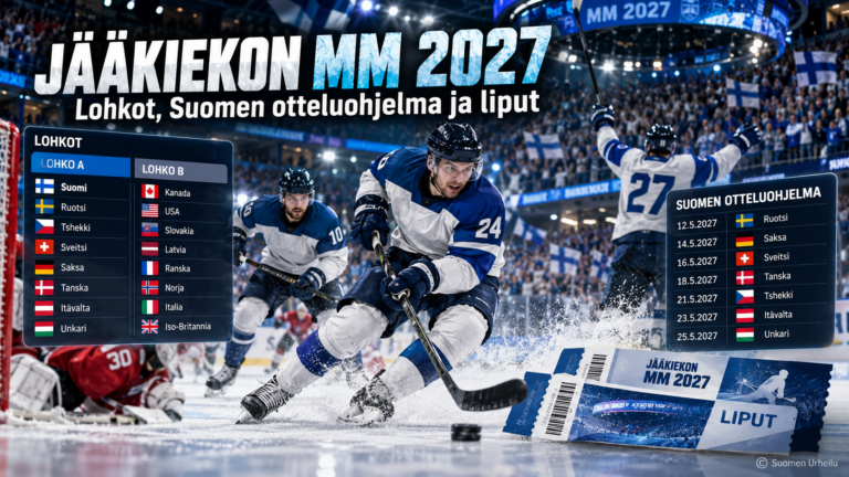 Jääkiekon MM 2027 – lohkot, Suomen otteluohjelma ja liput