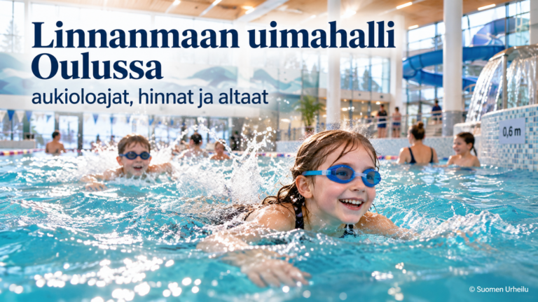 Linnanmaan uimahalli Oulussa &ndash; aukioloajat, hinnat ja altaat