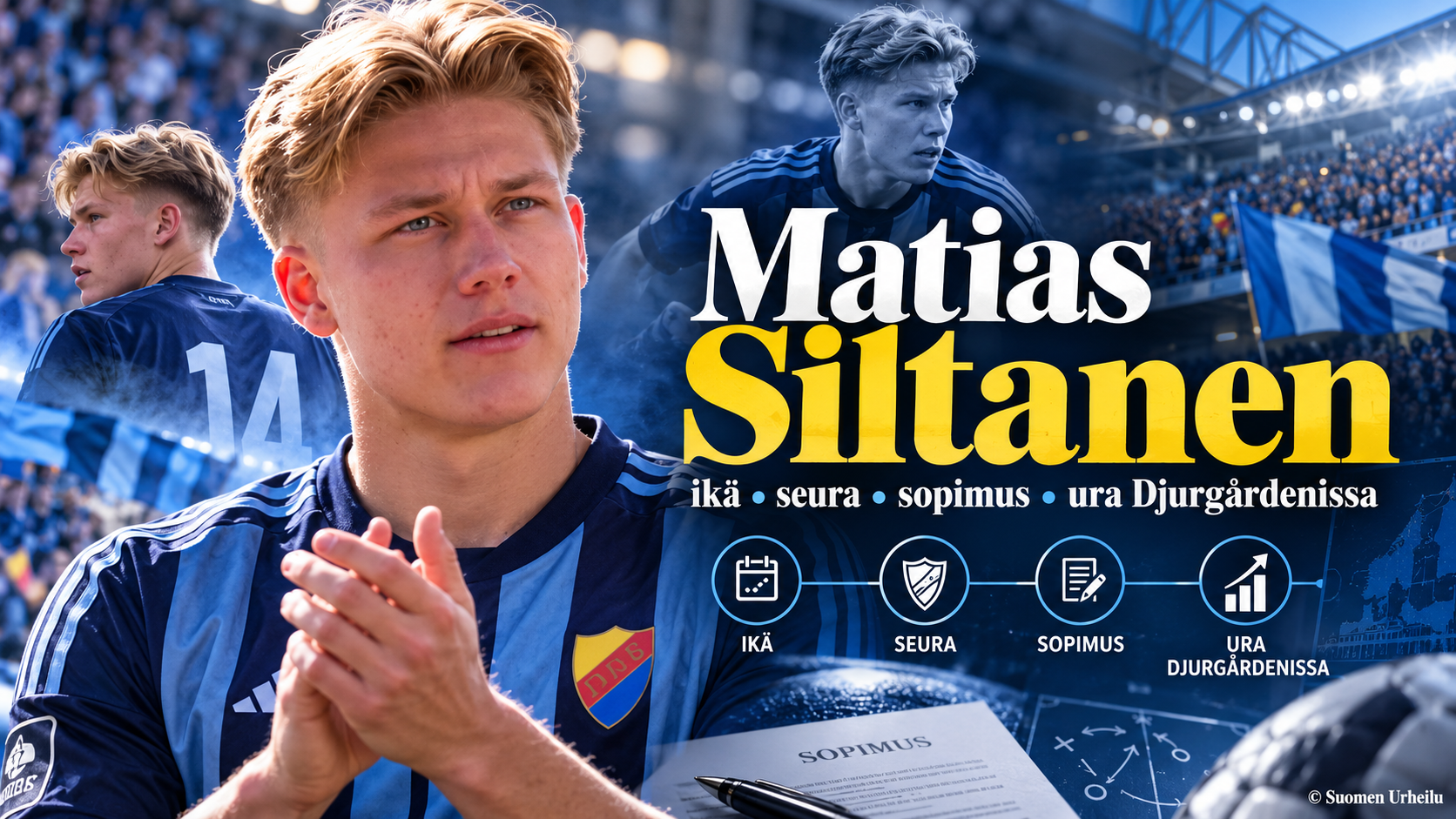 Matias Siltanen – ikä, seura, sopimus ja ura Djurgårdenissa